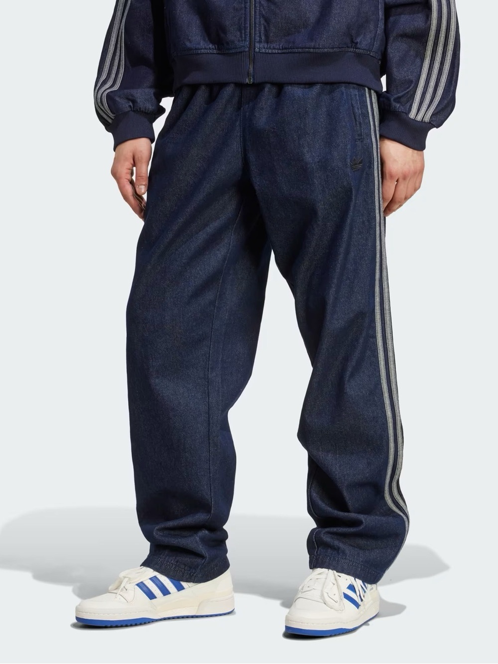 adidas Originals Adicolor Loose Denim Trackpant Indigo Medium